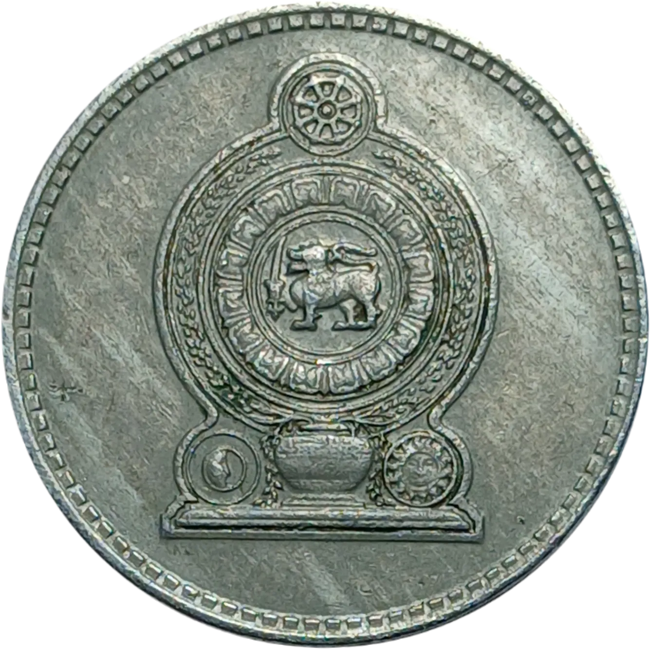 سکه سریلانکا 50 سنت سریلانکا شیر سنتی سیلان